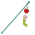 Kazoo Munchy Caterpillar Wand Cat Toy-Habitat Pet Supplies