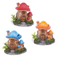 Kazoo Mushroom House Assorted Fish Tank Ornament-Habitat Pet Supplies