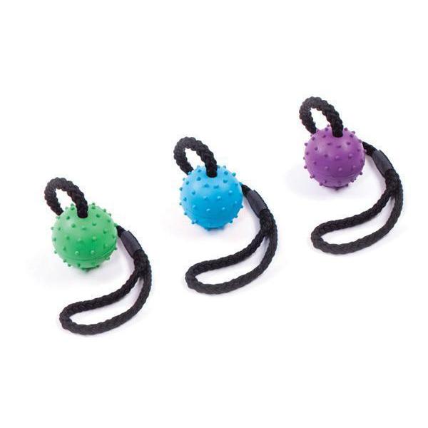 Kazoo Rubber Sling Ball Small Dog Toy-Habitat Pet Supplies