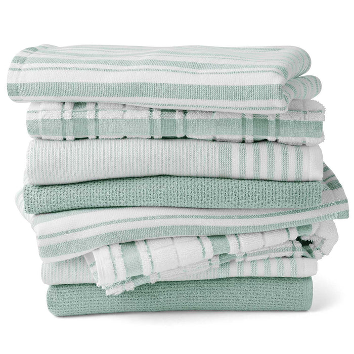 Kitchen Towels In Kenya - Member's Mark 8pck (Soft Sea)