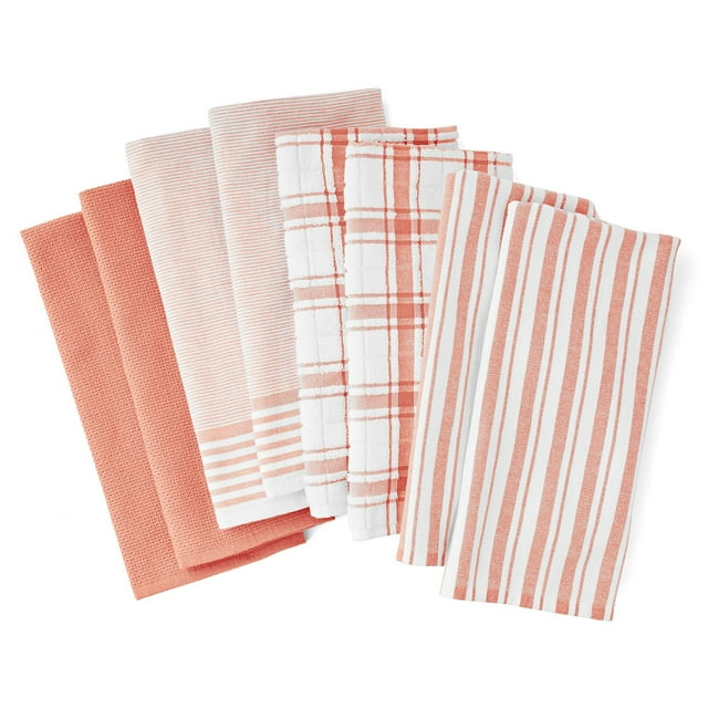Kitchen Towels In Kenya - Member's Mark 8pck (Warm Peach)