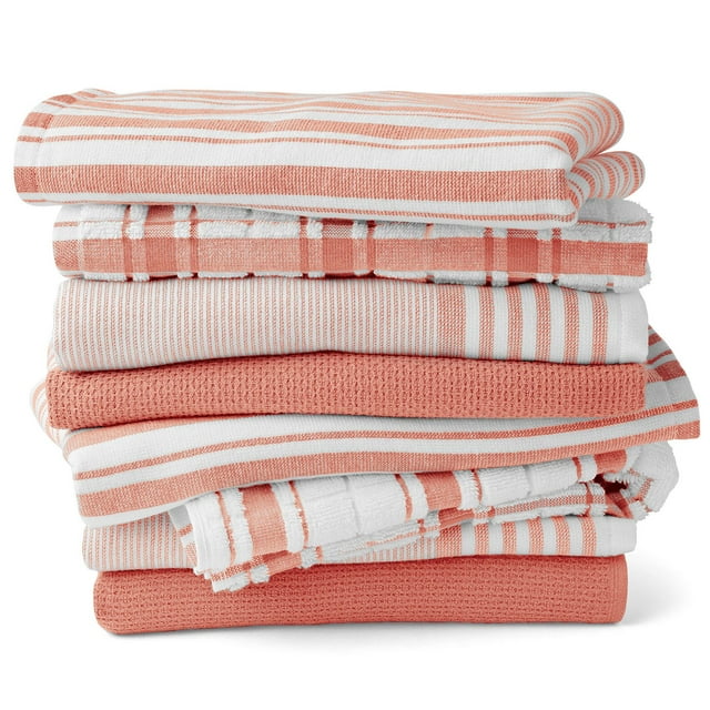 Kitchen Towels In Kenya - Member's Mark 8pck (Warm Peach)
