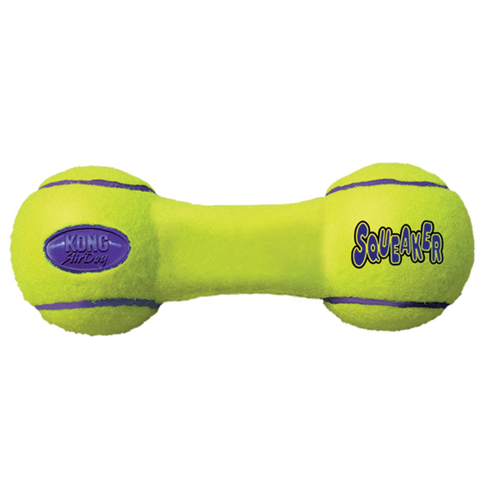 KONG Airdog Squeaker Dumbbell Small Dog Toy-Habitat Pet Supplies