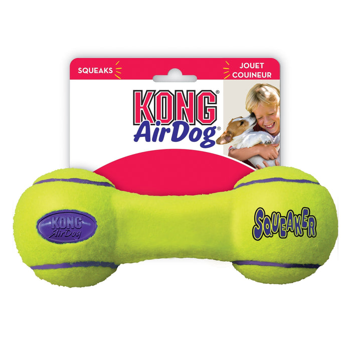 KONG AIRDOG SQUEAKER DUMBBELL SMALL - Habitat Pet Supplies Altona & Chirnside Park