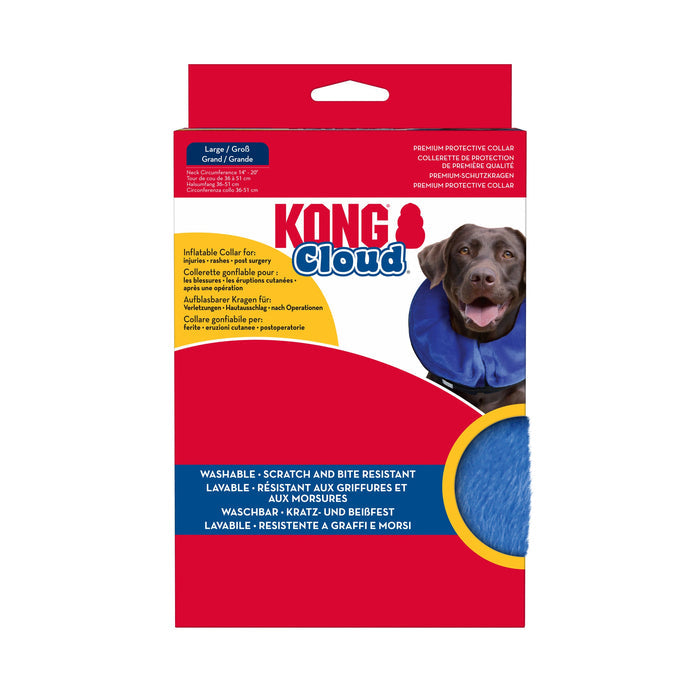 KONG Cloud Recovery Dog Collar Large-Habitat Pet Supplies