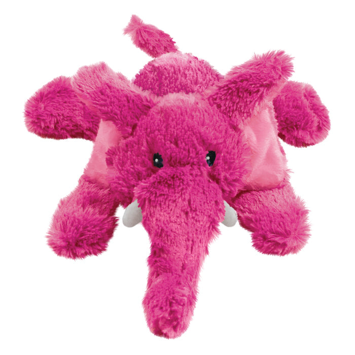 KONG Cozie Elmer Elephant Medium Dog Toy-Habitat Pet Supplies
