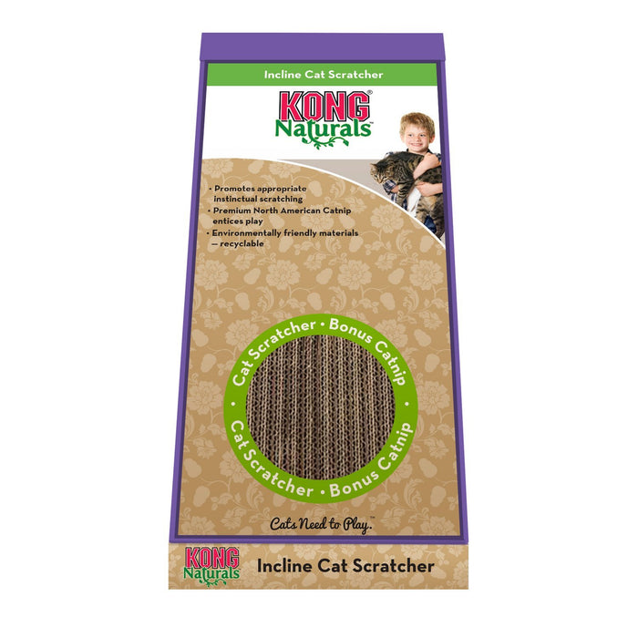 KONG Naturals Cat Scratcher Incline*-Habitat Pet Supplies