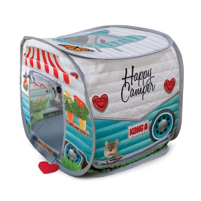 KONG Play Spaces Camper Cat Toy-Habitat Pet Supplies
