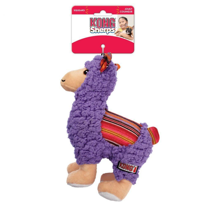 KONG Sherps Llama Dog Toy-Habitat Pet Supplies
