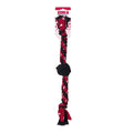 KONG Signature Rope Dual Knot With Ball Dog Toy-Habitat Pet Supplies