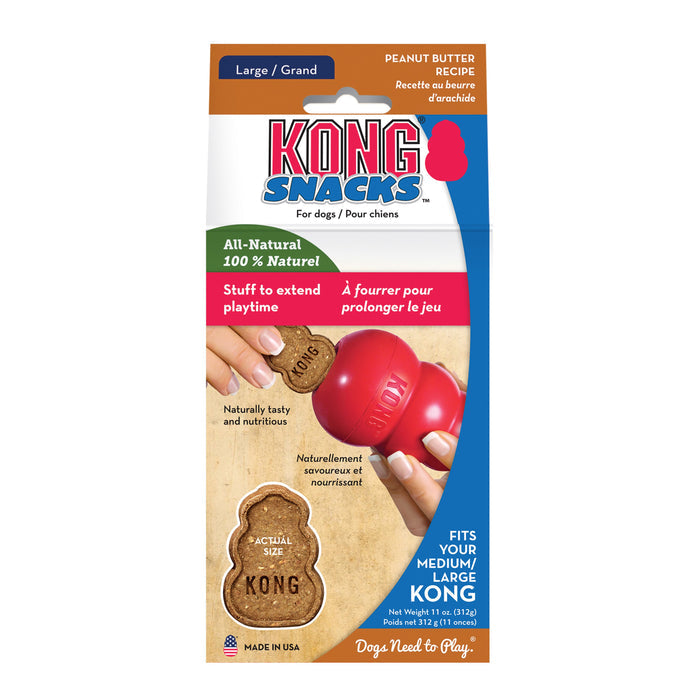 KONG Stuffn Snacks Peanut Large 300g-Habitat Pet Supplies