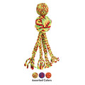 KONG Wubba Weaves With Rope Small Dog Toy-Habitat Pet Supplies