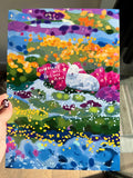 Lamb A4 print
