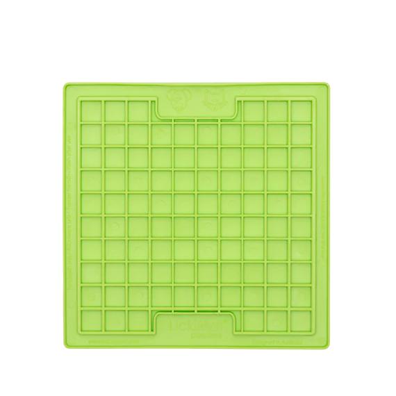 LickiMat Playdate Slow Feeder Mat for Dogs Green