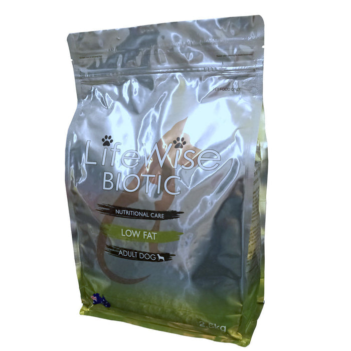 LifeWise Biotic Low Fat with Turkey Dry Dog Food 2.5kg-Habitat Pet Supplies