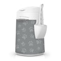 LitterLocker Cat Litter Disposal System Fabric Sleeve Grey Paws-Habitat Pet Supplies