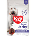 Love Em Lamb & Rosemary Jerky Dog Treats 200g-Habitat Pet Supplies