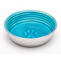 Loving Pets Le Bol Dog Bowl Seine Blue Medium-Habitat Pet Supplies
