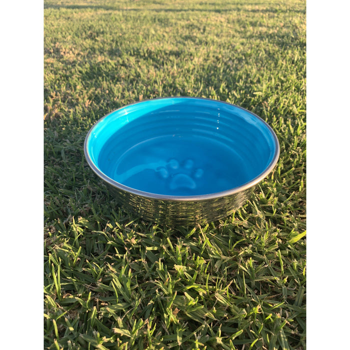 Loving Pets Le Bol Dog Bowl Seine Blue Medium