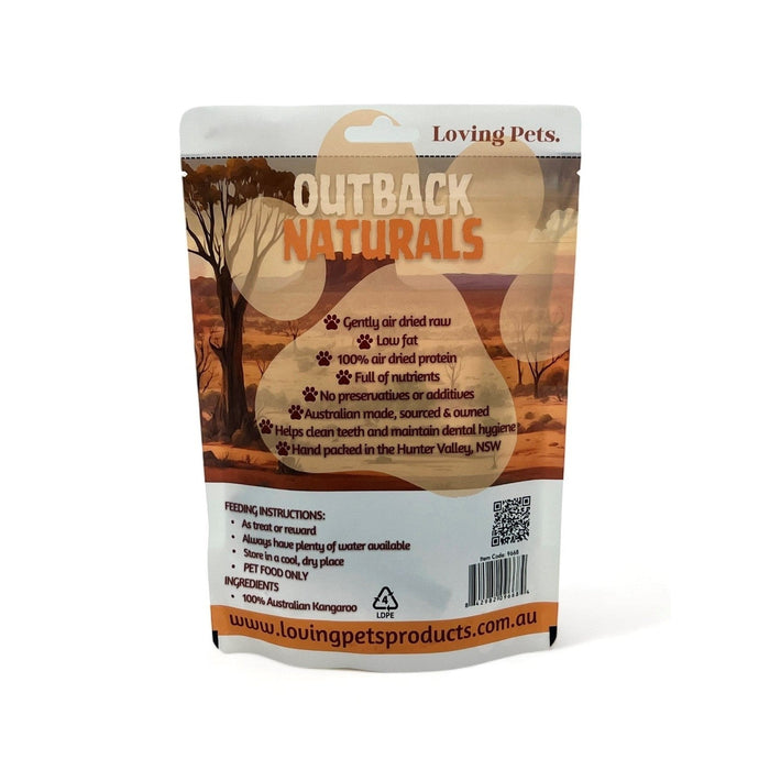 Loving Pets Outback Naturals Kangaroo Rib Sticks Dog Treats 100g