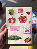 lucky girl sticker sheet