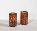 Tea Rose Votive Candle Duo: Rosewater and Hibiscus
