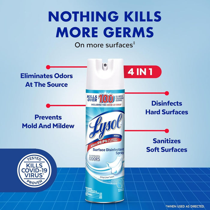 LYSOL Disinfecting Spray,  Assorted Pack (3 pack)