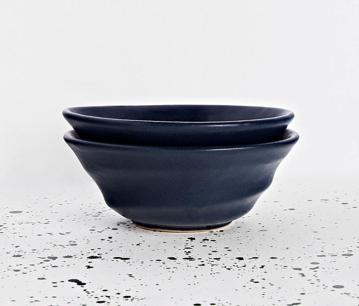 Blue Pheasant Marcus Indigo Soup Bowls Set - Lollygag