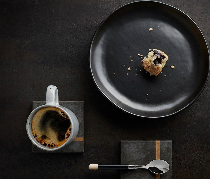 Blue Pheasant Marcus Matte Black Dinner Plates Set - Lollygag