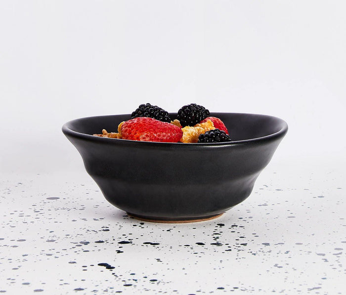 Blue Pheasant Marcus Matte Black Soup Bowl Set - Lollygag