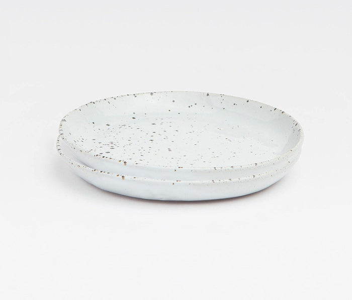 Marcus -White Salt Medium Plates - Set of 2 - lollygag