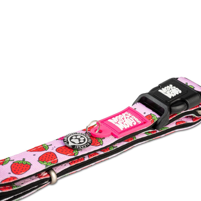Max & Molly Strawberry Dream Smart ID Dog Collar Extra Small