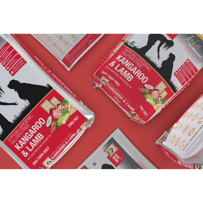 Meals for Mutts Kangaroo and Lamb Dry Dog Food 9kg