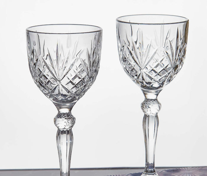 Italian Crystal Nick and Nora - Lollygag
