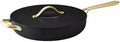 Member's Mark 5.5 Quart Jumbo Ceramic Nonstick Pan, Black - Front
