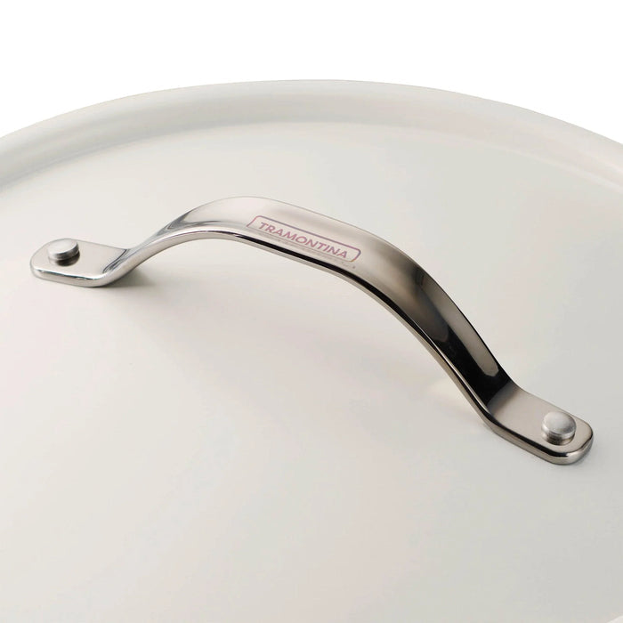 Member's Mark 5.5 Quart Jumbo Ceramic Nonstick Pan, White - Detail 3