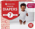 Member's Mark Size 7 Diapers, 132 Count