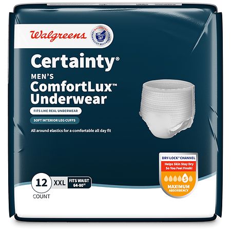 Mens Protective Underwear in Kenya - Certainty XXL 12 Count