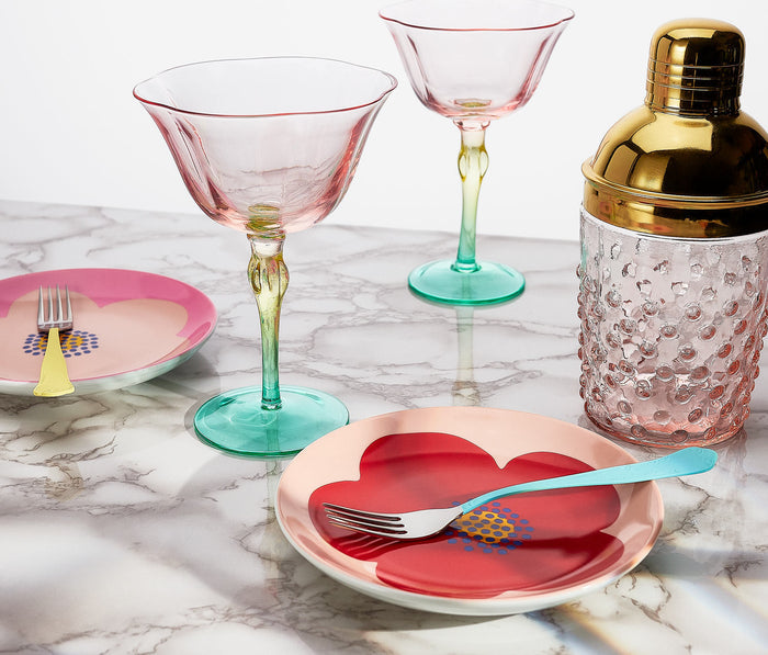 🔥 Florelle Watermelon Deco Inspired Coupe Glass Sets - Lollygag