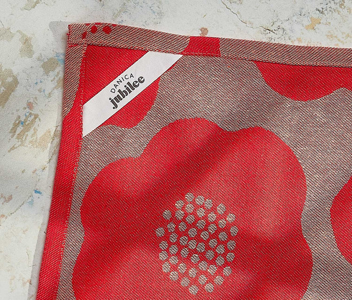 🔥 Mid-Mod Poppy Jacquard Kitchen Towel Set - Lollygag