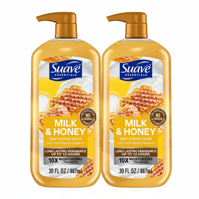 Milk and Honey Body Wash in Kenya - Suave, 2 Pack