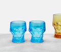 Blue Vintage Honeycomb mini tumblers - Lollygag