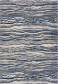 Mist Rippling Sand Blue Rug