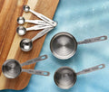 Danica Heirloom Hammered Stainless Steel Measuring Utensils Set