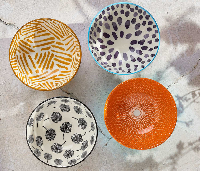 Danica studio Modern Porcelain Snack Bowl Set - lollygag