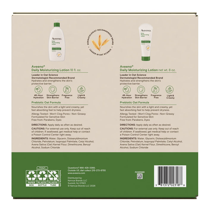 Moisturizing Lotion in Kenya - Aveeno Daily, 3 Pack
