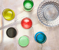 MoMa Geo Pop Primary Stacking Coasters: Set of 6 - Lollygag
