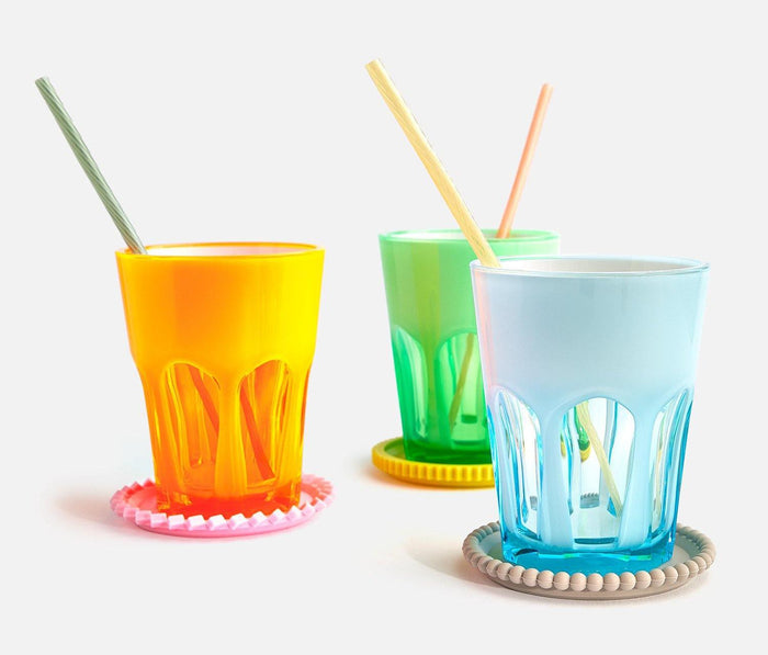 MoMa silicone  Round Stacking Coasters