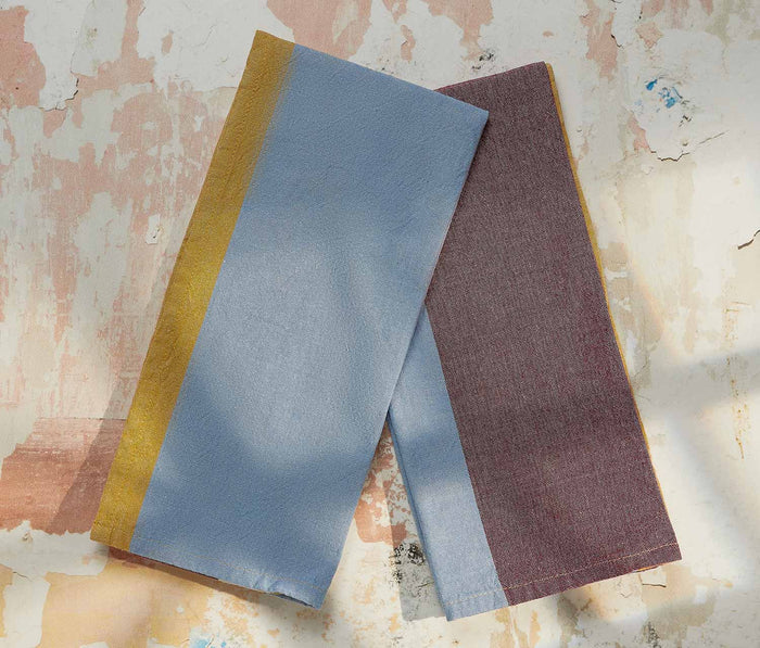 Striped Woven Kitchen Dish Towels-Lollygag
