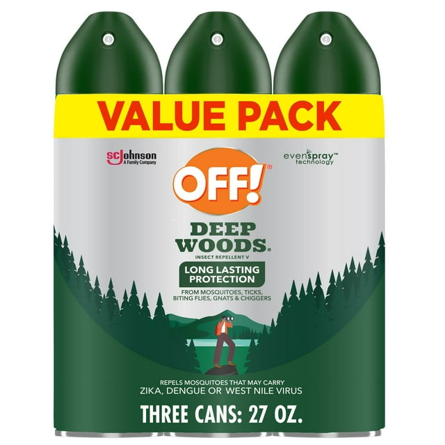 Mosquito Repellent in Kenya - OFF! Deep Woods Insect Spray, Pack of 3